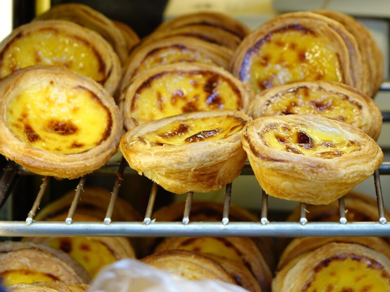 portuguese egg tart, 蛋挞, macau