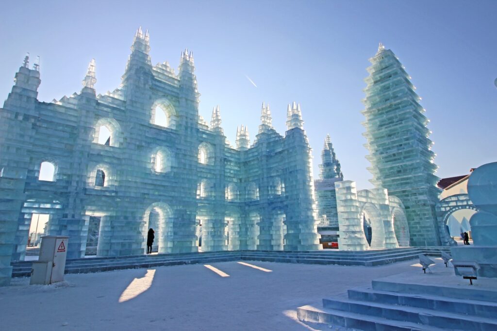 ice building Harbin