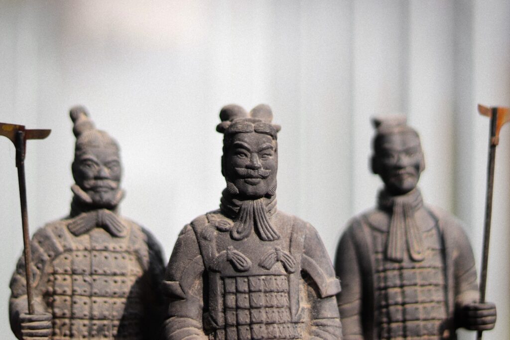 Terracotta soldiers in Xi'an