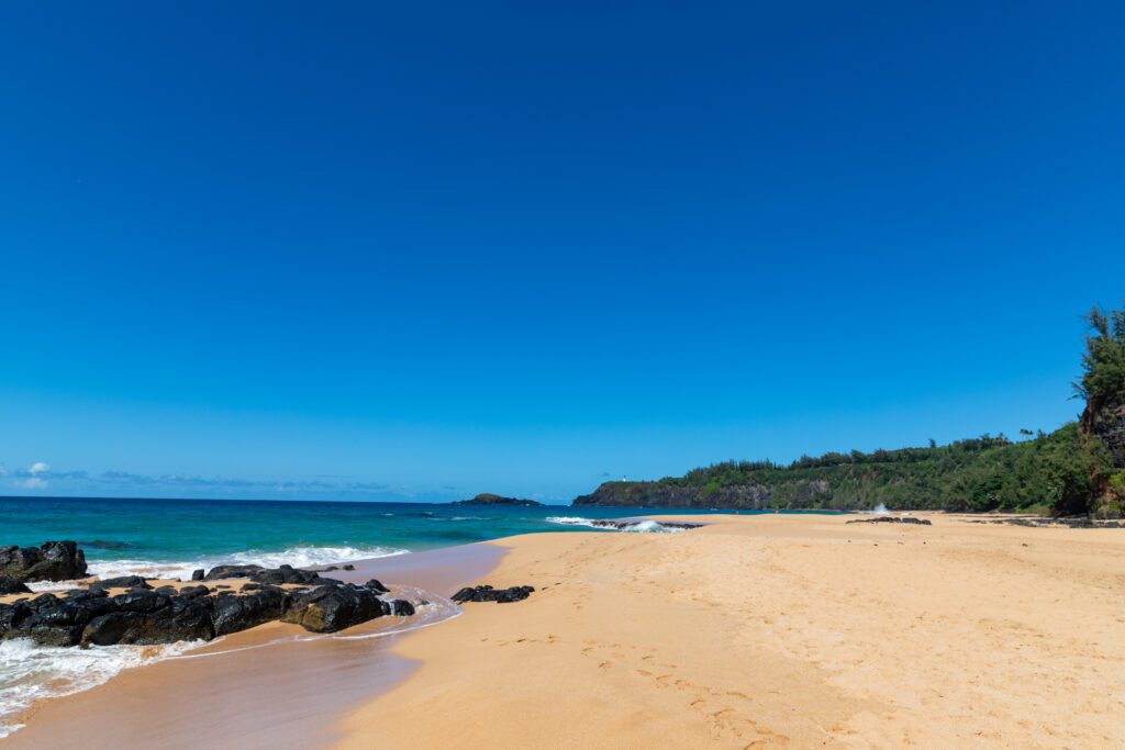 Kauapea Beach - secluded beaches 