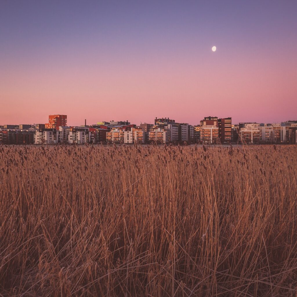 Finland sunset