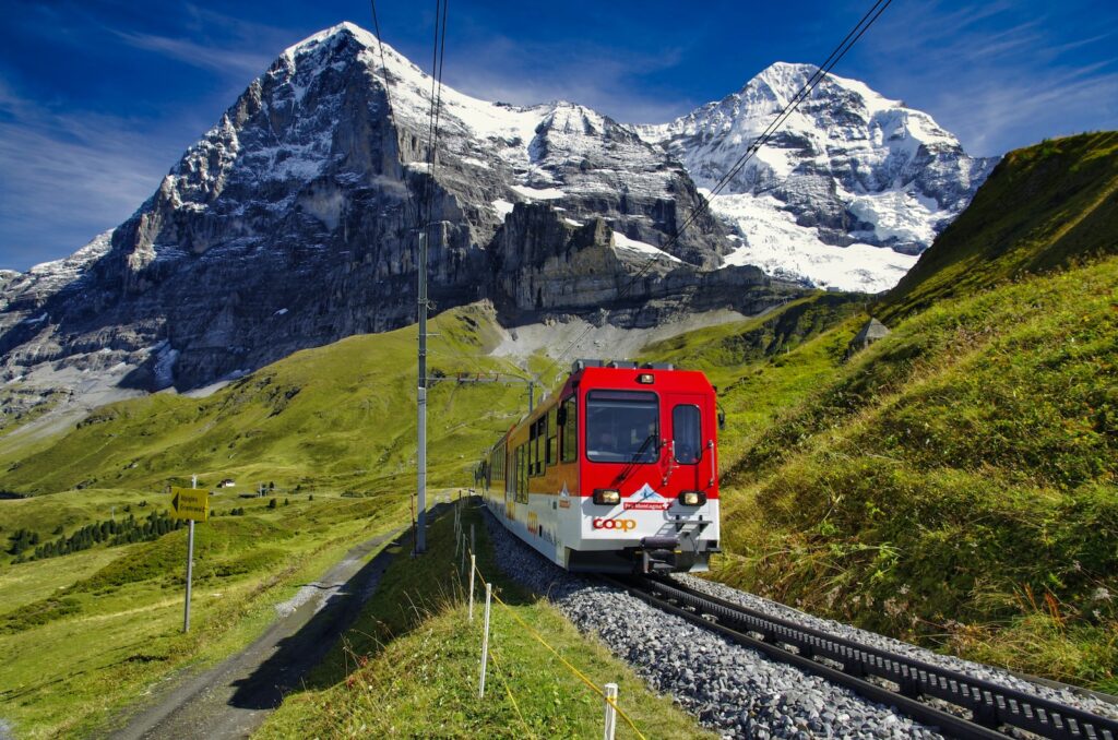 train in Switzerland