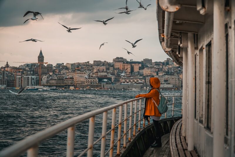 woman in Istanbul Turkey