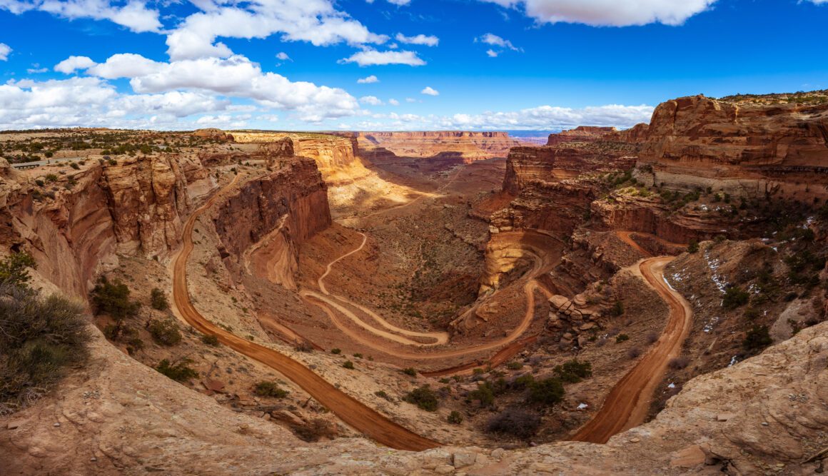 Shafer Trail, Canyonlands National Park near Moab, Utah, USA