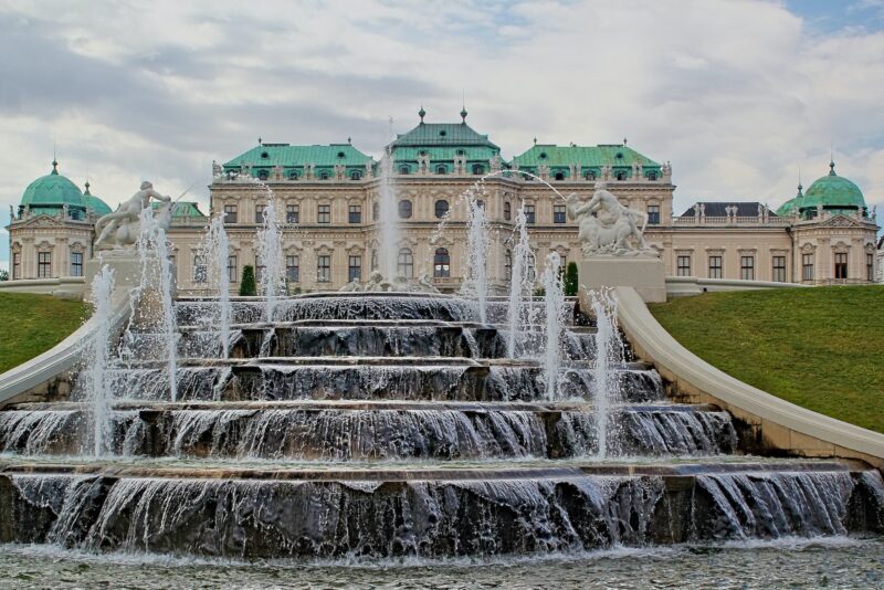 water fountain in Vienna