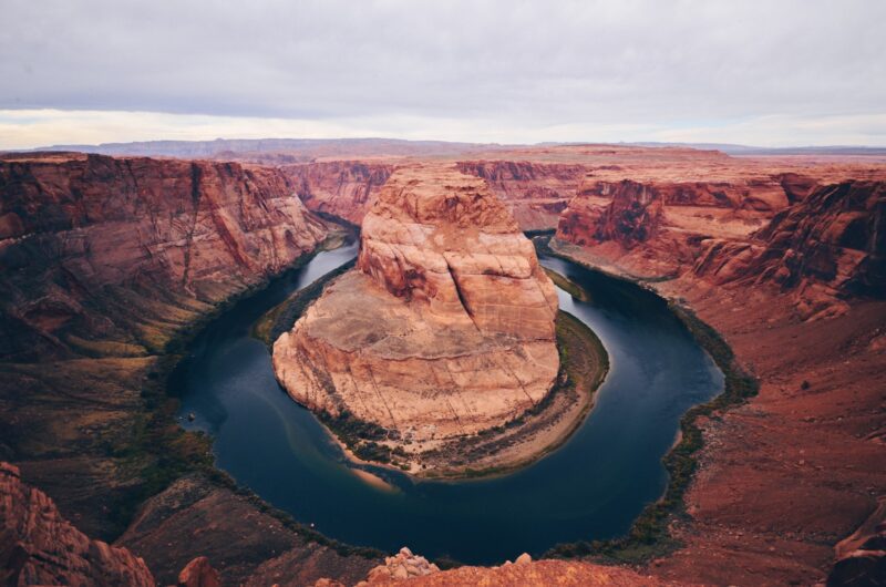 Horseshoe Bend during daytime