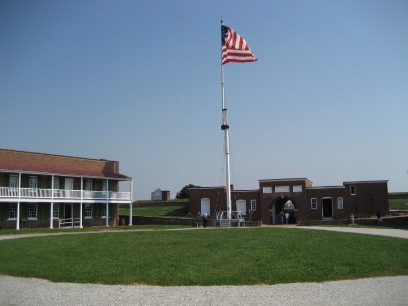 fort mchenry, baltimore, flag