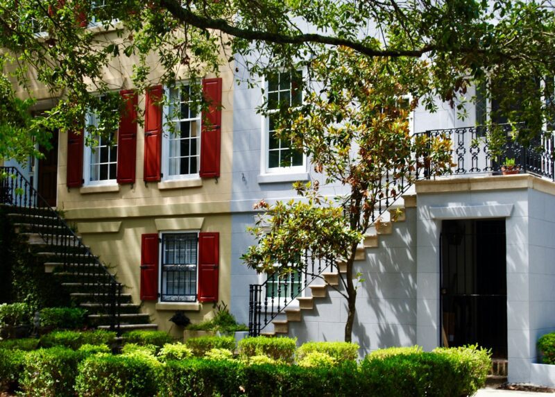 Savannah, Georgia historic house