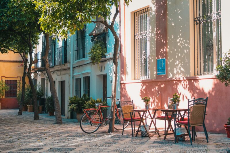 Barcelona street table