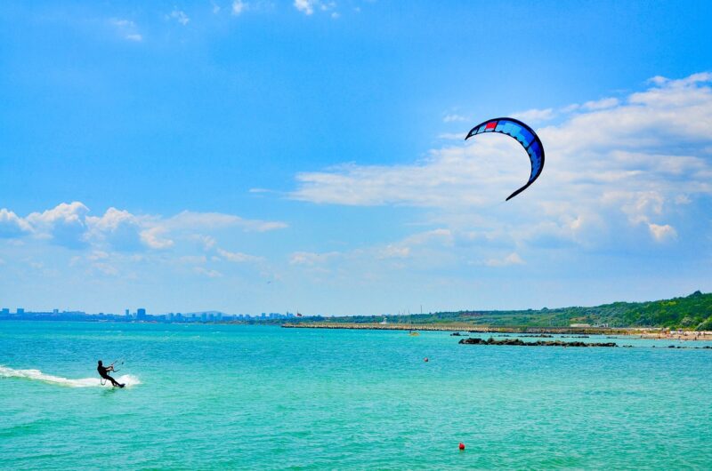 bulgaria, sarafovo, kitesurfing