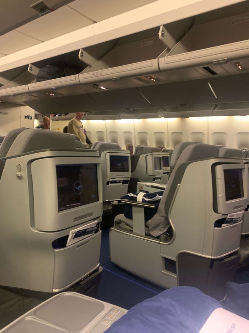 Lufthansa Business Class Interior 